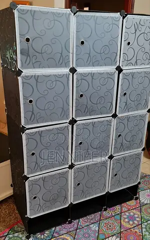 Four Colum Plastic Closet