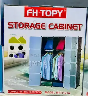 Dustproof Clothes Storage Cabinet