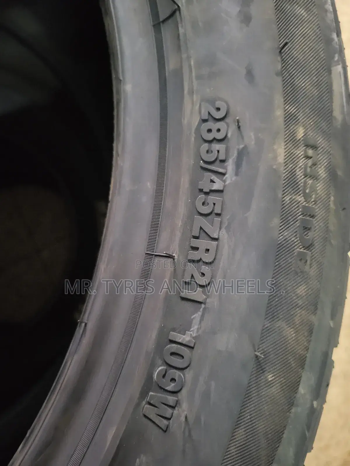 285 45 R21in the Type of BEARWAY. Tires for Big Boys
