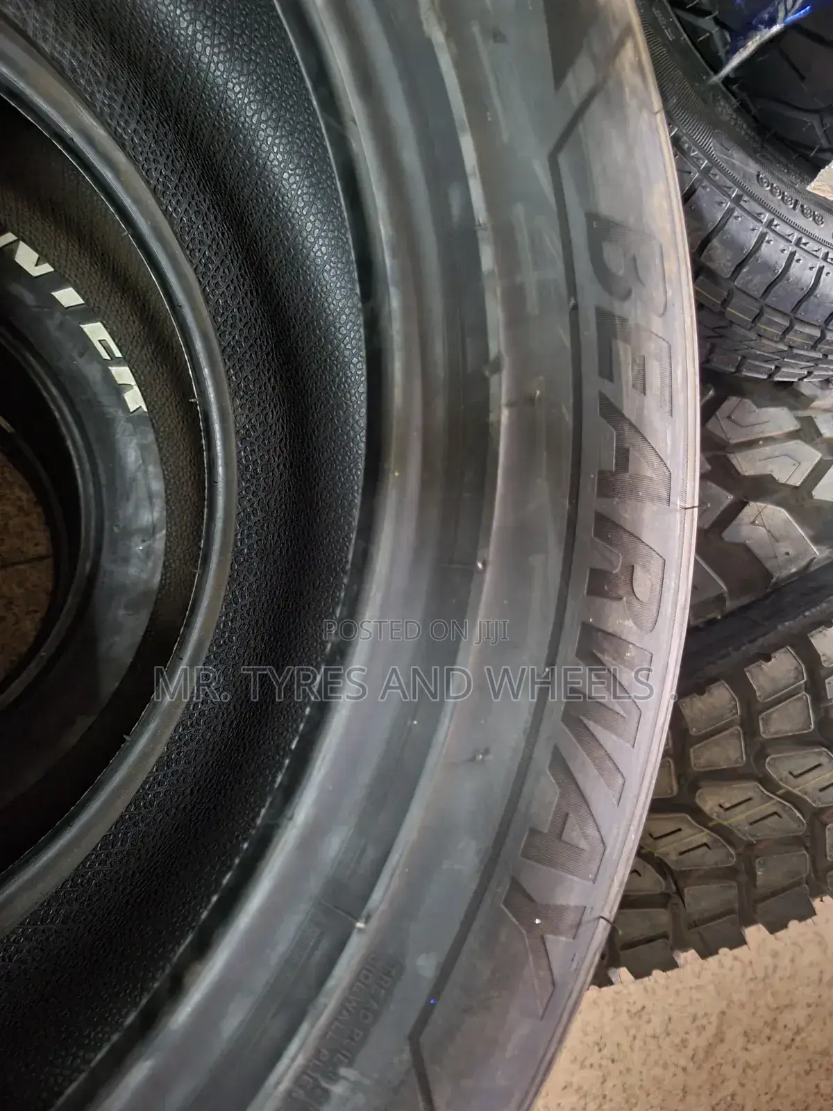 285 45 R21in the Type of BEARWAY. Tires for Big Boys