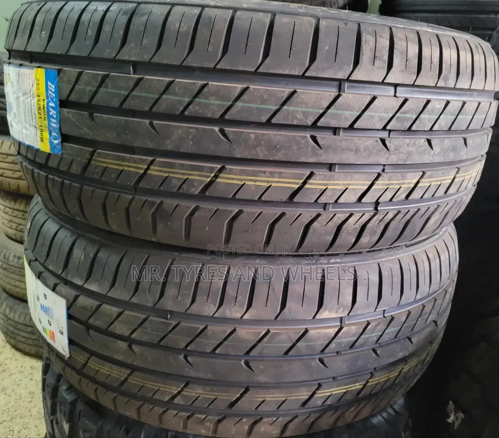 285 45 R21in the Type of BEARWAY. Tires for Big Boys