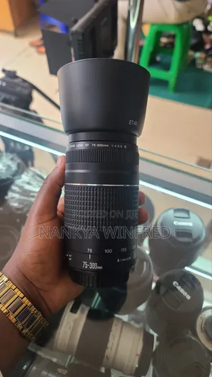 75-300mm Canon Lense With Ared Dot