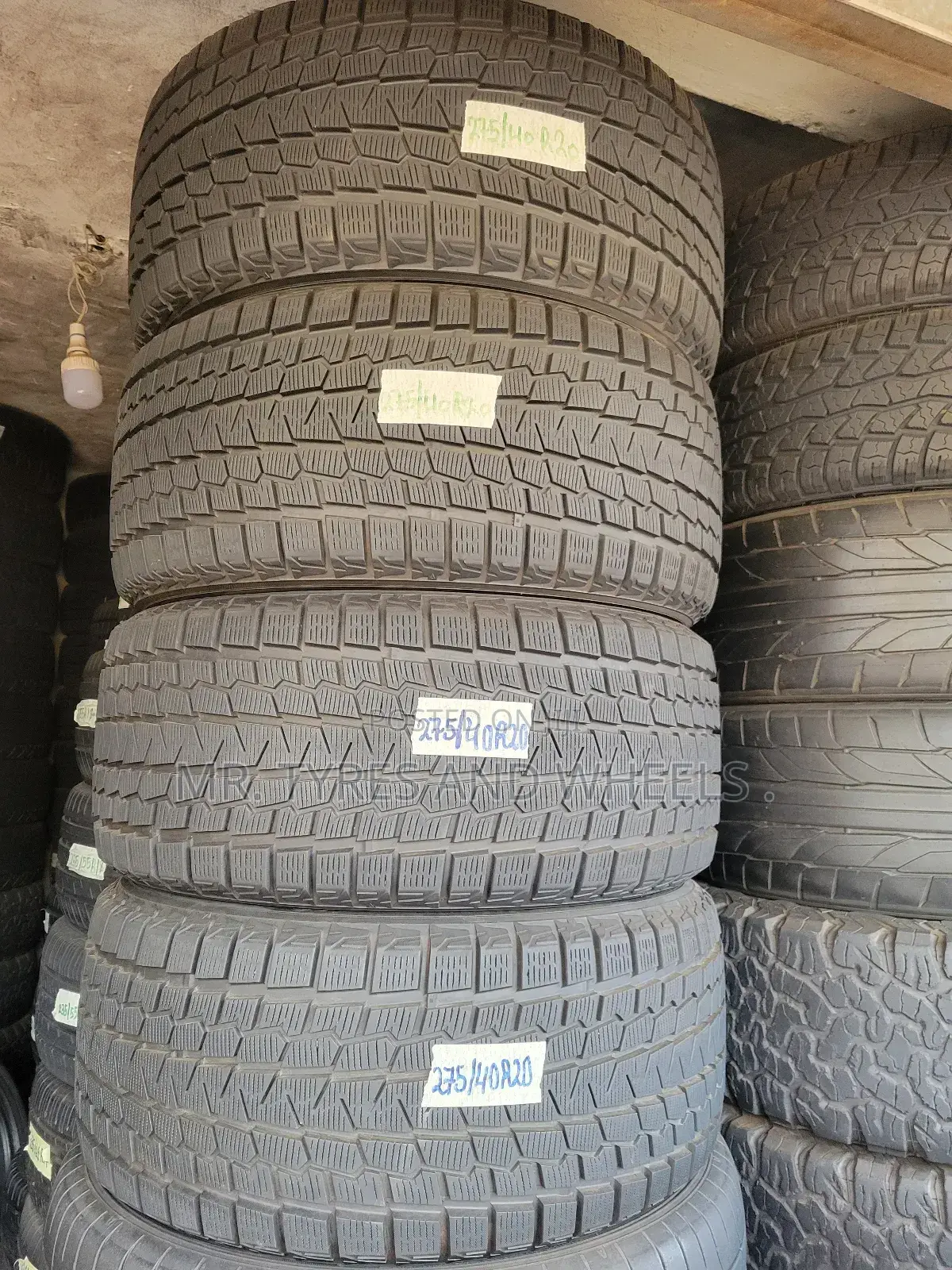 275/40 R20 Japan Type Yokohama. Am Sure They Will Work for U