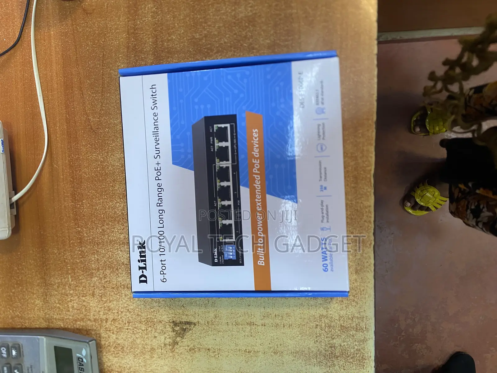 D-Link 6port Poe+ Survellance Switch