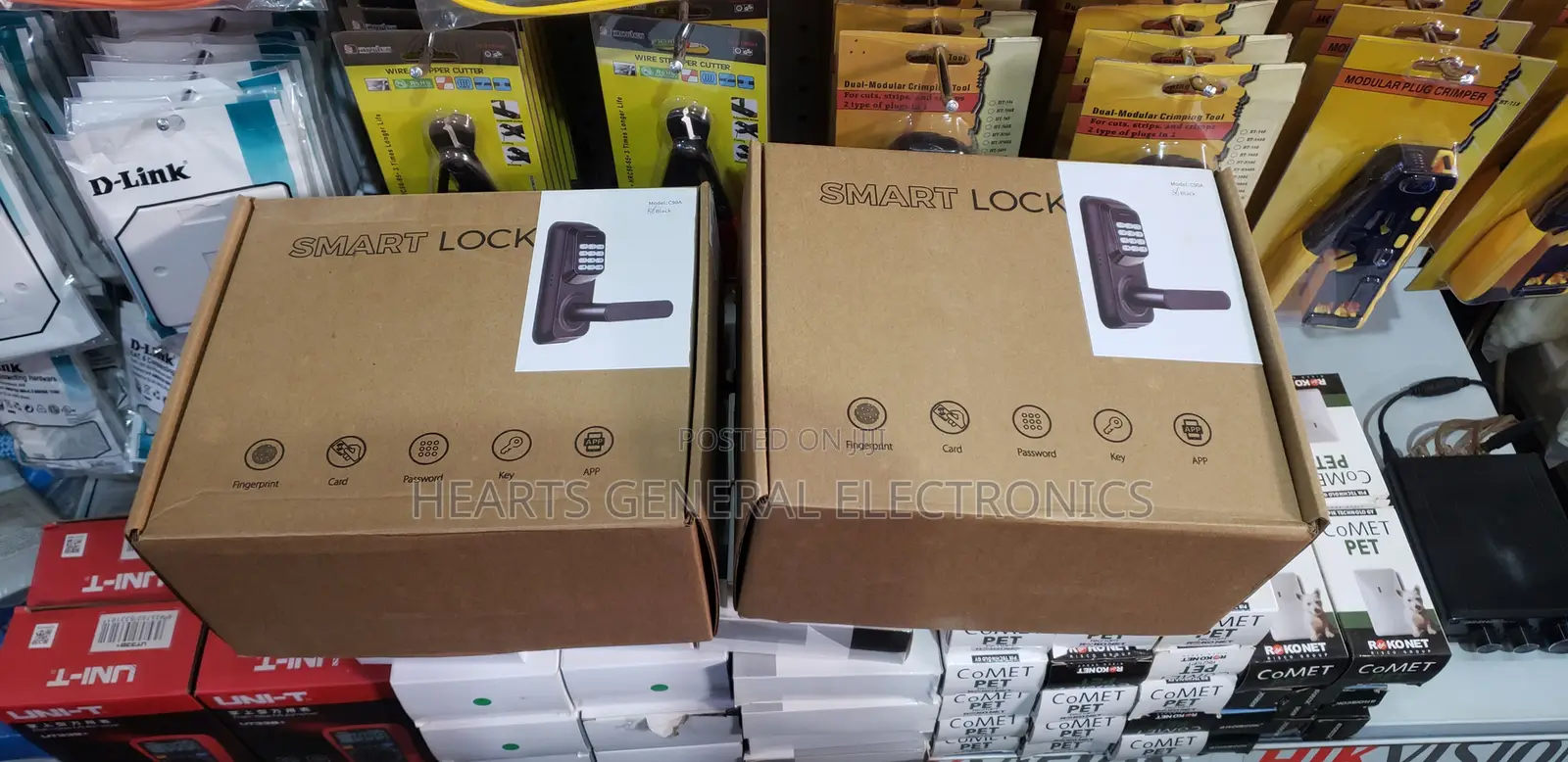Smart Door Lock for Aluminium Doors