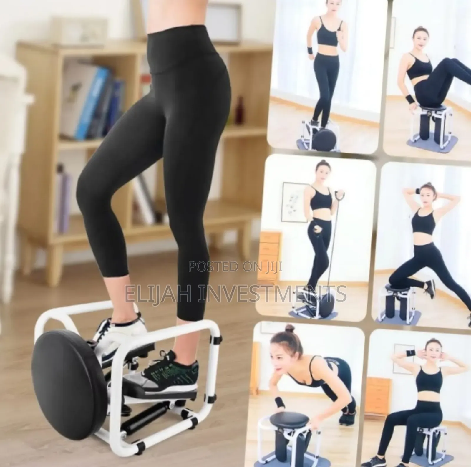 New Multifunctional Fitness Stepper With Resistance Bands