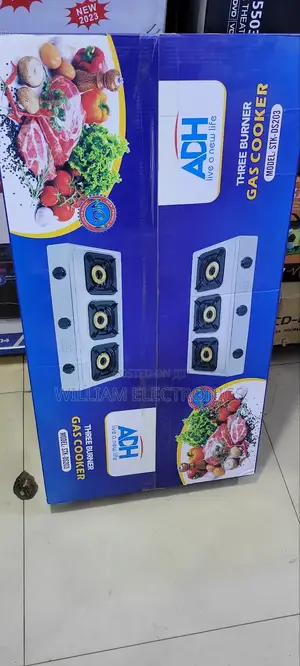 Enamel Coated ADH 3 Burner Gas Cooker/Stainless Gas Cooker