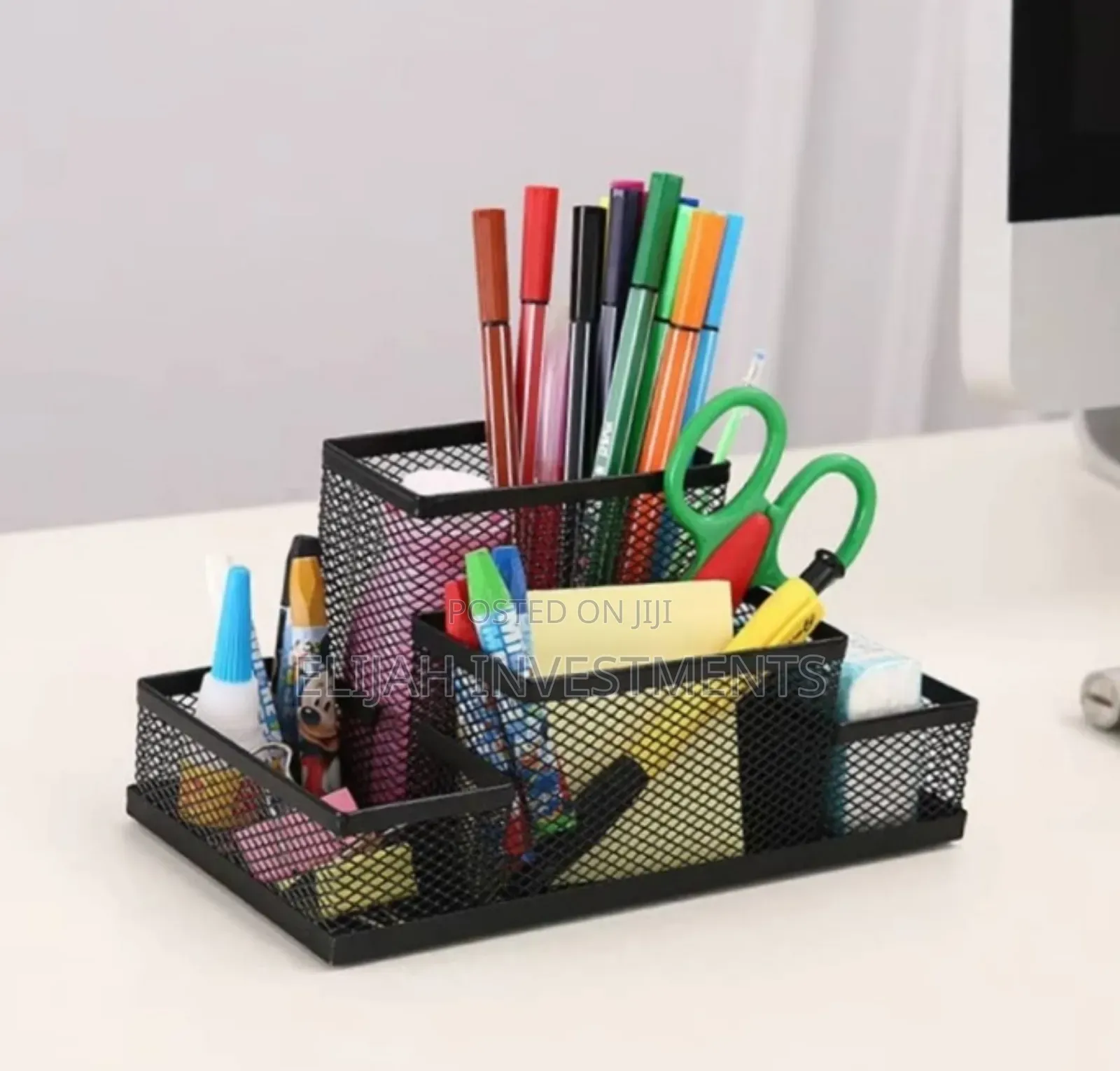 Long Lasting Office Stationary Desk Organizer/Pen Holder