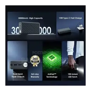 Oraimo Powerbox 300 Lite 30000mah 15W Power Bank-