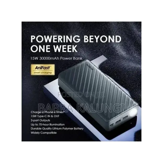 Oraimo Powerbox 300 Lite 30000mah 15W Power Bank-