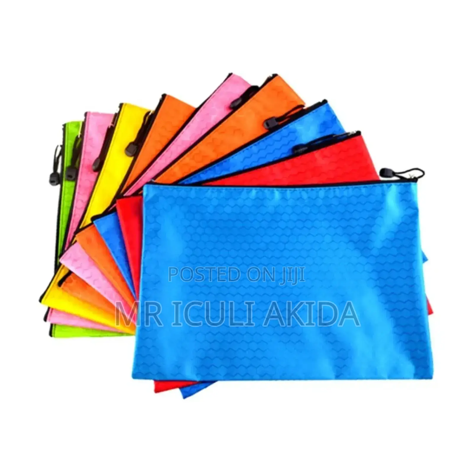 20x30cm Portable A4 Waterproof Zipper Document File Folder