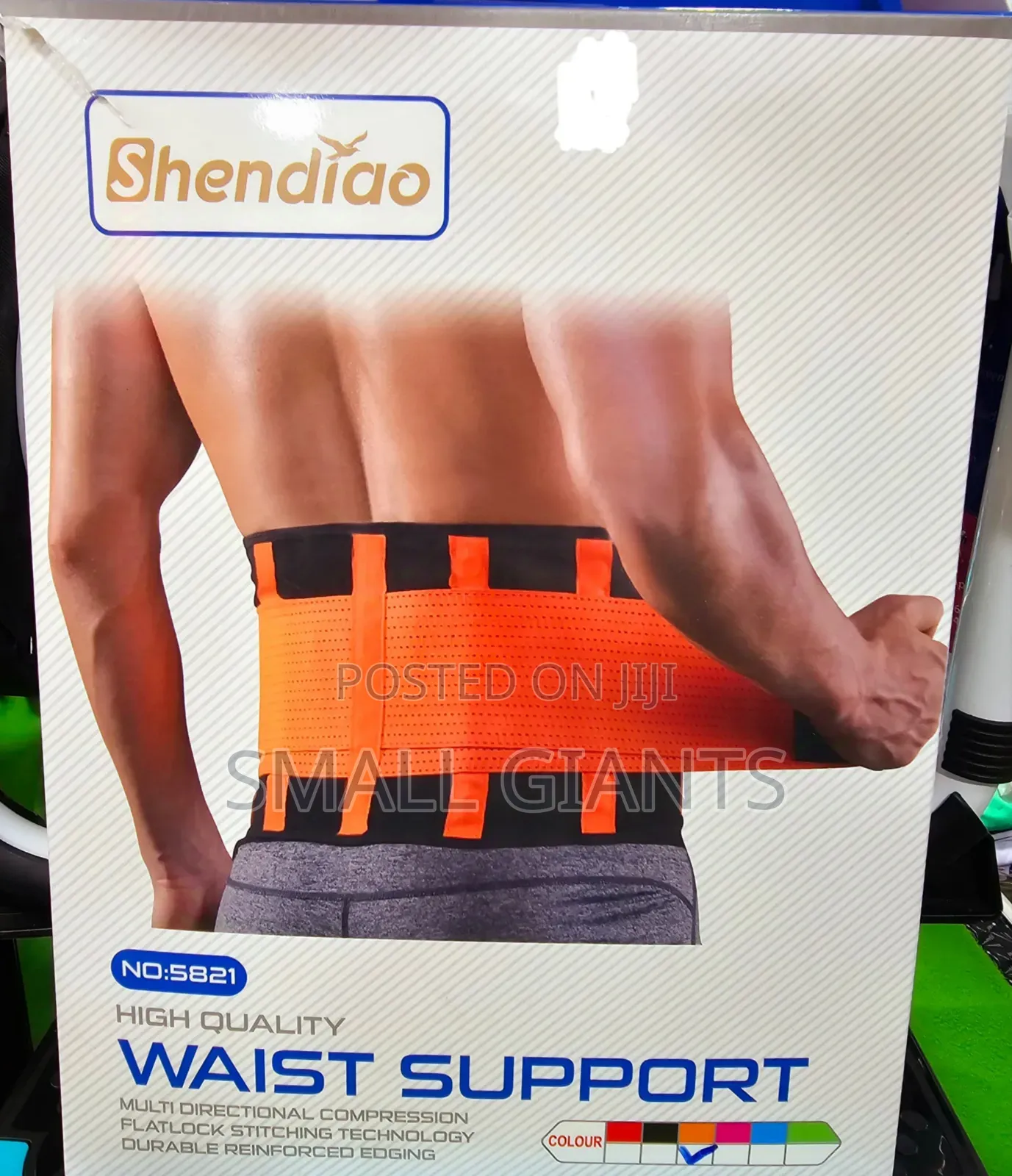 Men Waist Trainer/Lumbar Support