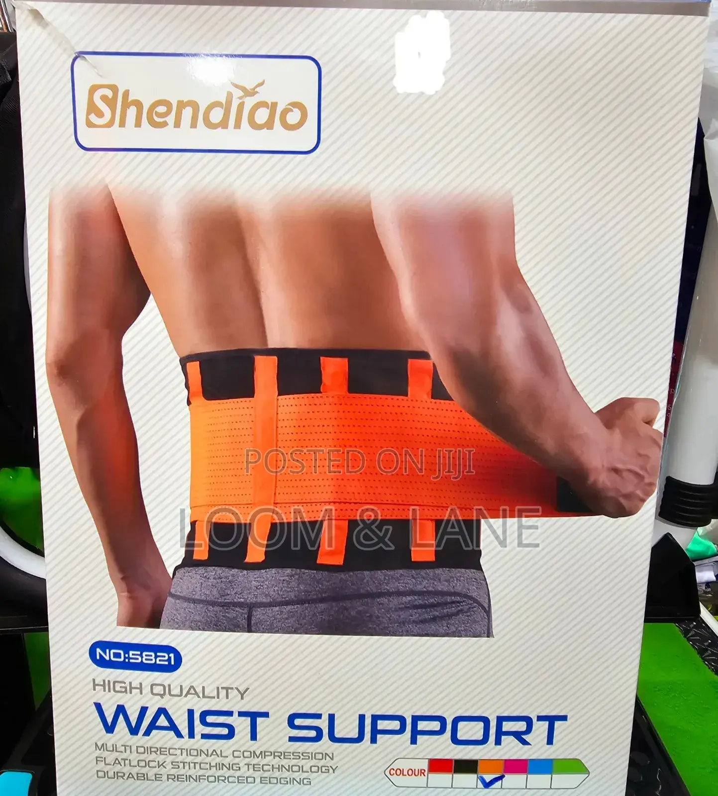 Men Waist Trainer/Lumbar Support