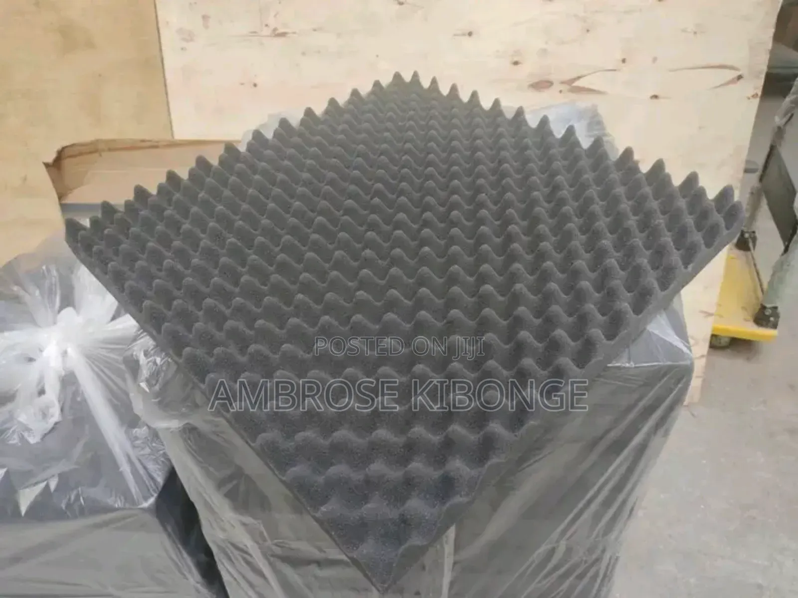 Sound-Absorbing Noise Protective Foam 4 by 6 Sponge Panels.
