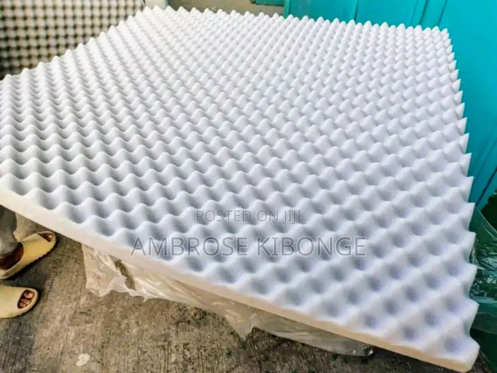 Sound-Absorbing Noise Protective Foam 4 by 6 Sponge Panels.