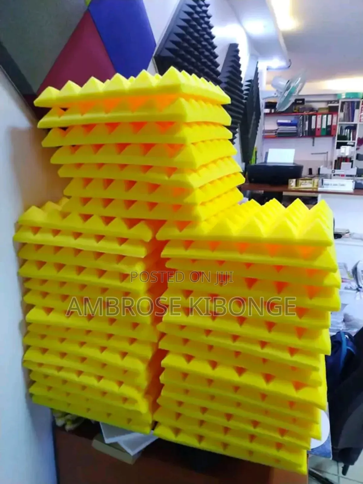 12cm Acoustic Paired Soft Soundproof Ceiling Studio Foams.