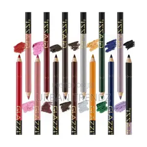 GLAZZI 12 Colors Long-Lasting Eye Liner Pencil Eyeliner