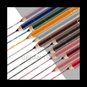 GLAZZI 12 Colors Long-Lasting Eye Liner Pencil Eyeliner