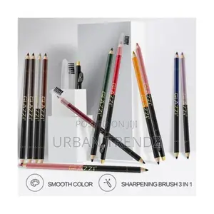 GLAZZI 12 Colors Long-Lasting Eye Liner Pencil Eyeliner