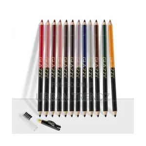 GLAZZI 12 Colors Long-Lasting Eye Liner Pencil Eyeliner