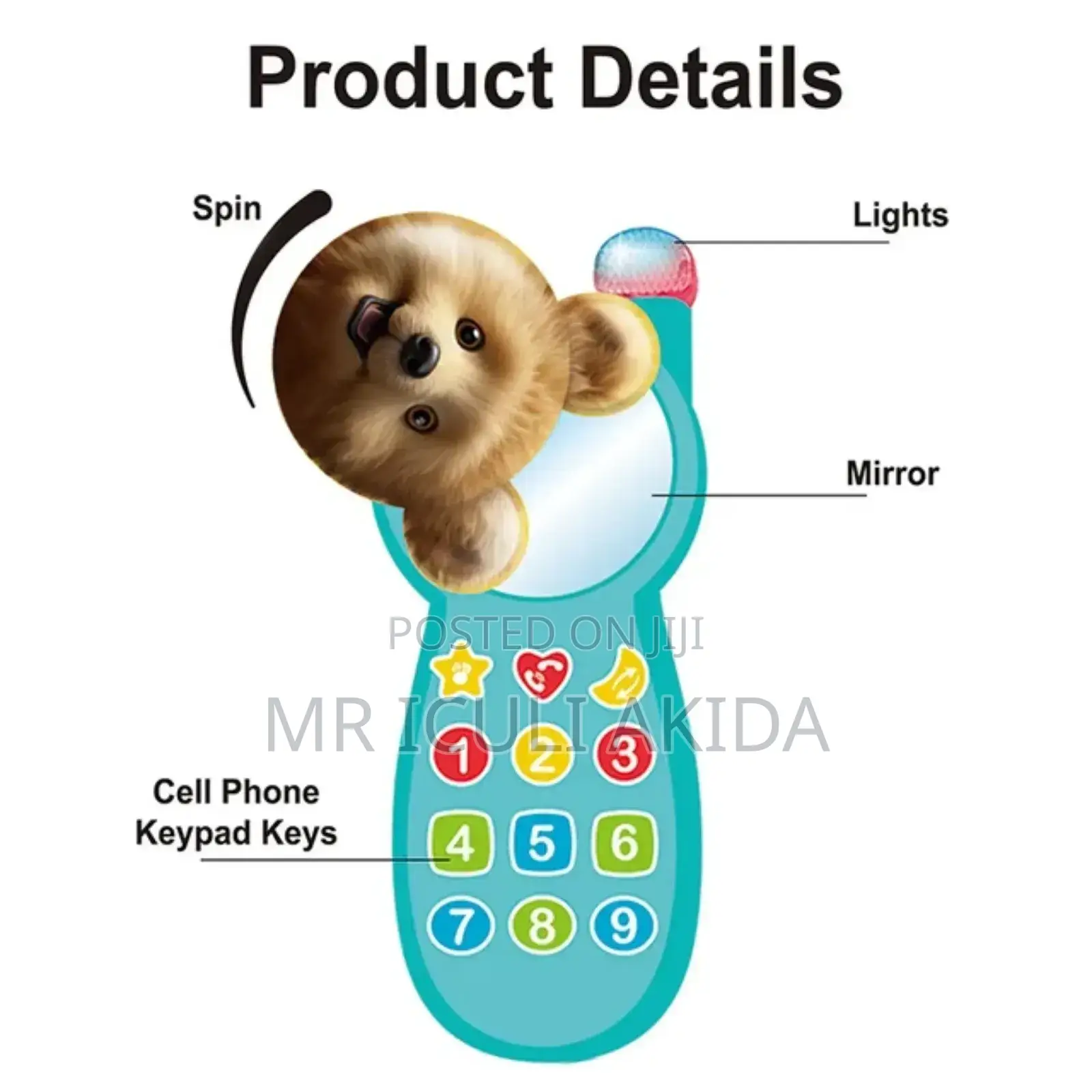 Baby Puzzle Fun and Brilliant Talking Toy Phone