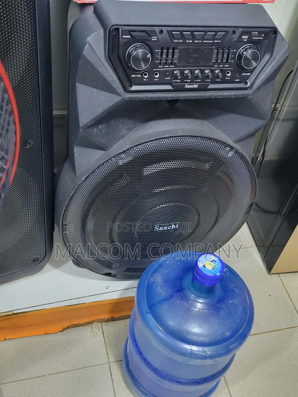 Microphone Supported Speakers for Communication.