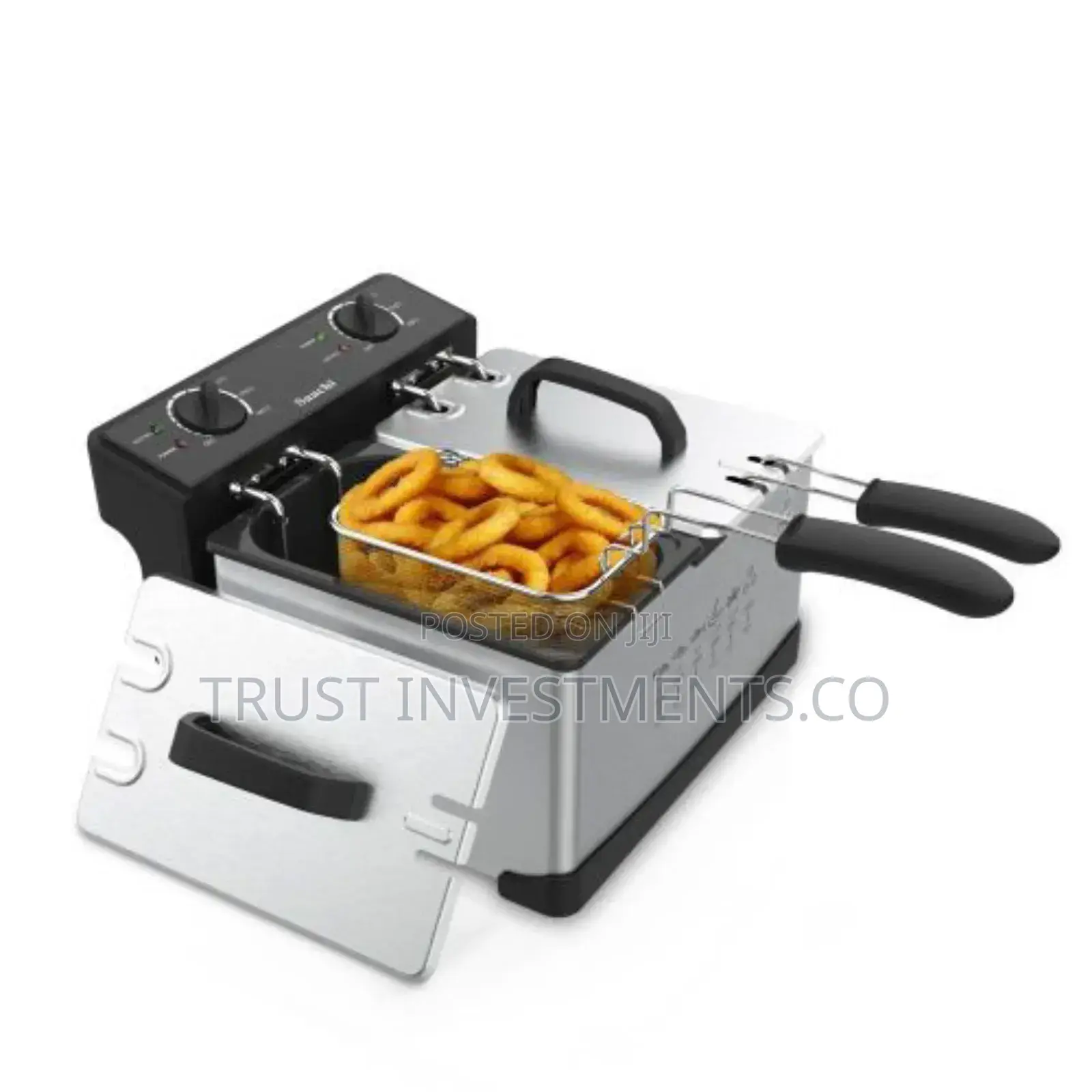 Saachi 6 Litre Automatic Commercial 3L+3L Double Deep Fryer