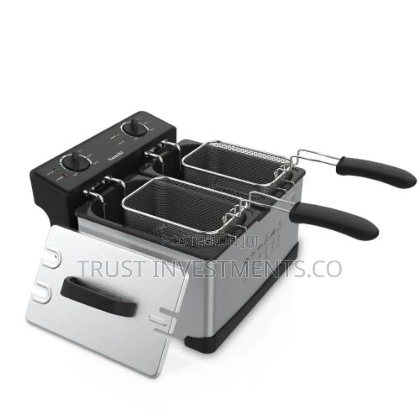 Saachi 6 Litre Automatic Commercial 3L+3L Double Deep Fryer