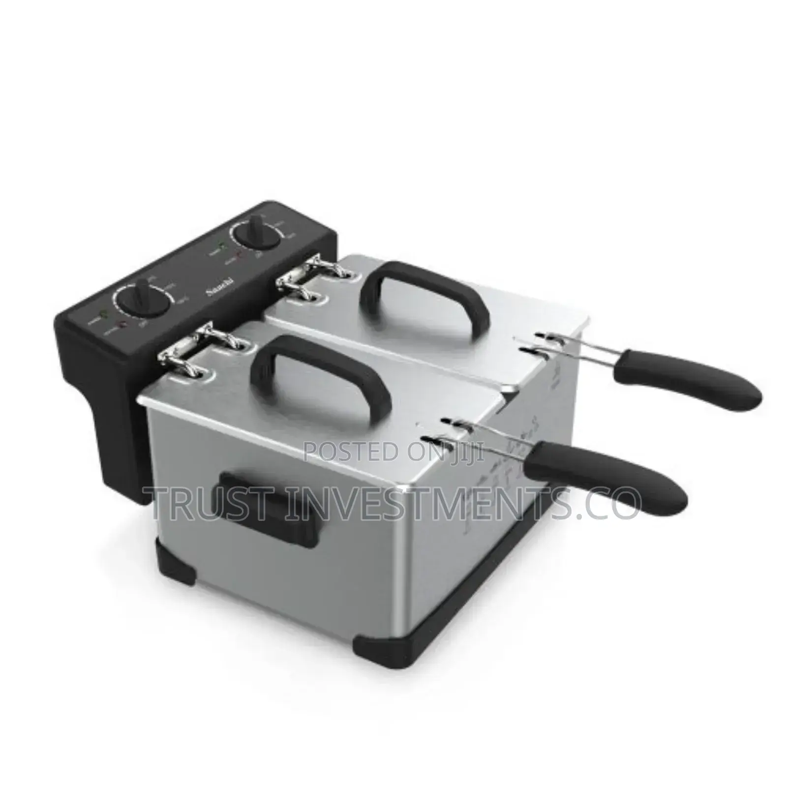 Saachi 6 Litre Automatic Commercial 3L+3L Double Deep Fryer
