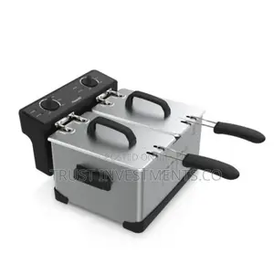 Saachi 6 Litre Automatic Commercial 3L+3L Double Deep Fryer
