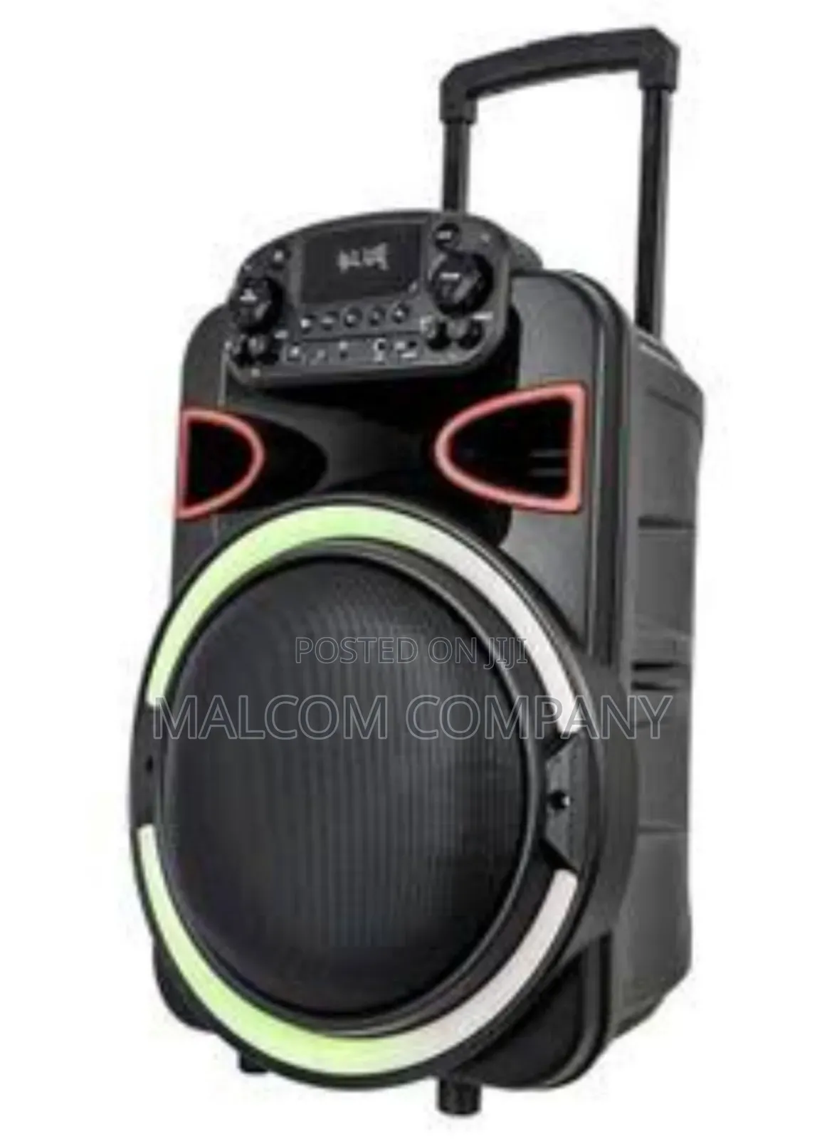 Saachi Outdoor Trolly Speaker Bluetooth/Fm With Wireless Mic