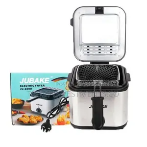 Photo - 3L Stainless Steel Electric Fries Frying Pan Fat Deep Fryer-