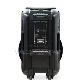 Saachi Outdoor Trolly Speaker Bluetooth/Fm With Wireless Mic