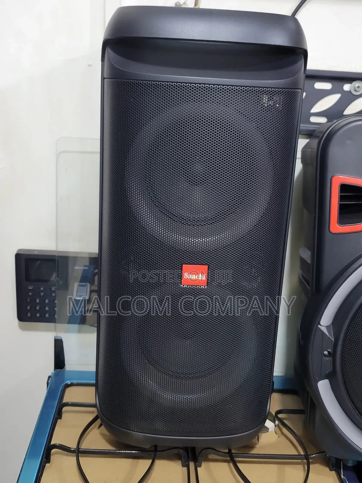 Saachi Outdoor Trolly Speaker Bluetooth/TFM/ Wireless Mic