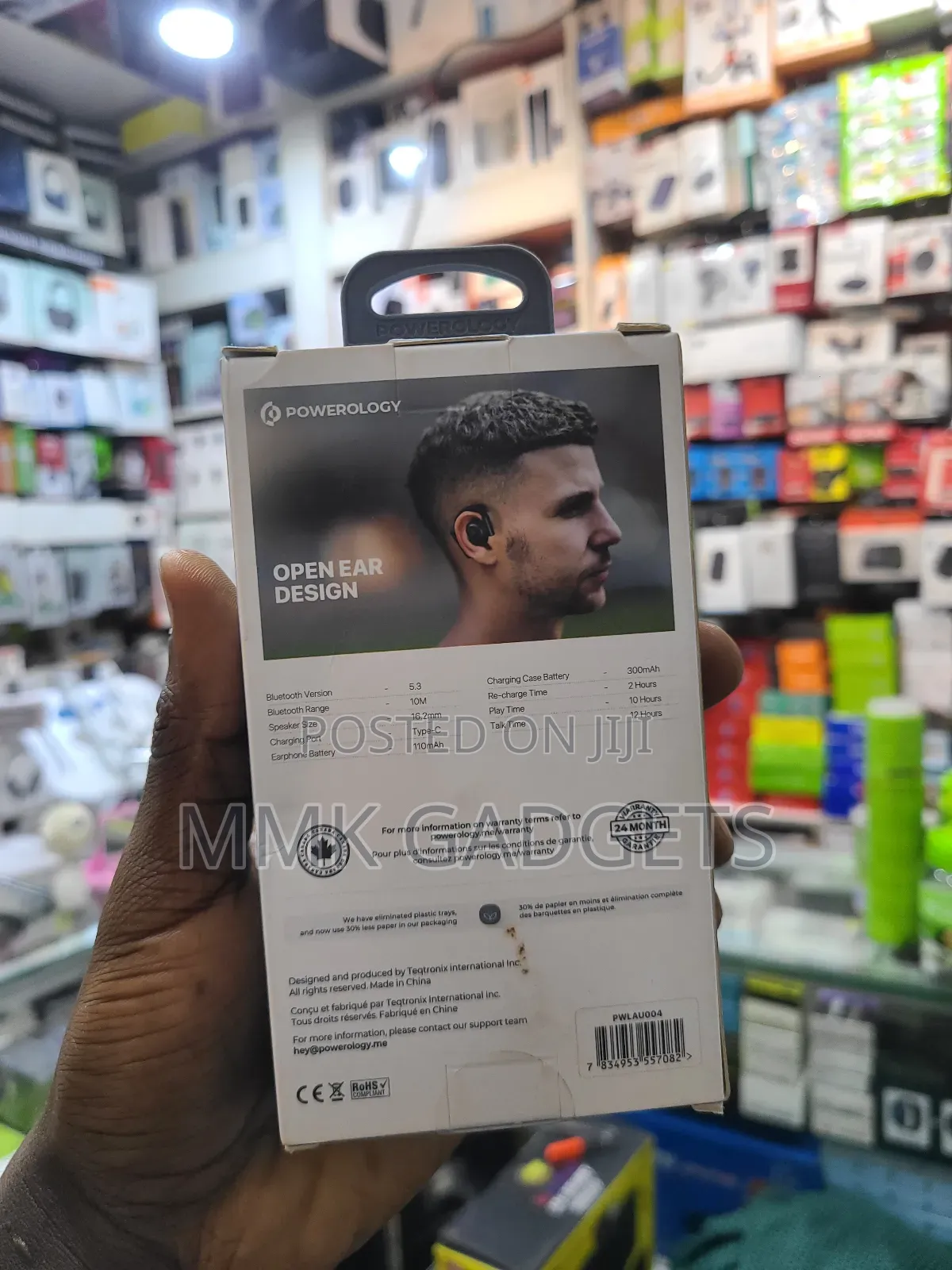 Powerology Air Conduction True Wire Audio