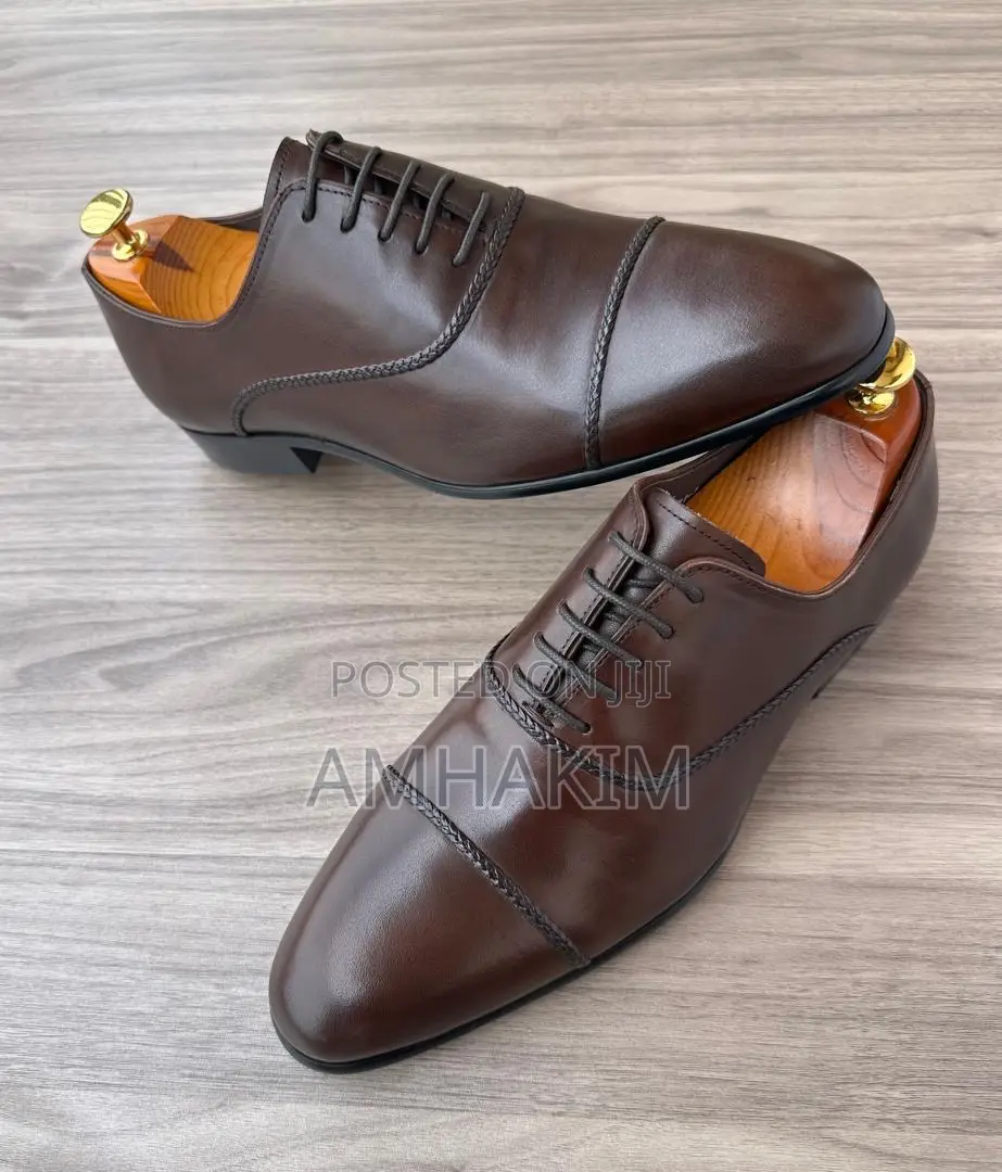 New Men’S Supper Classic Leather Oxford Shoes in Stock
