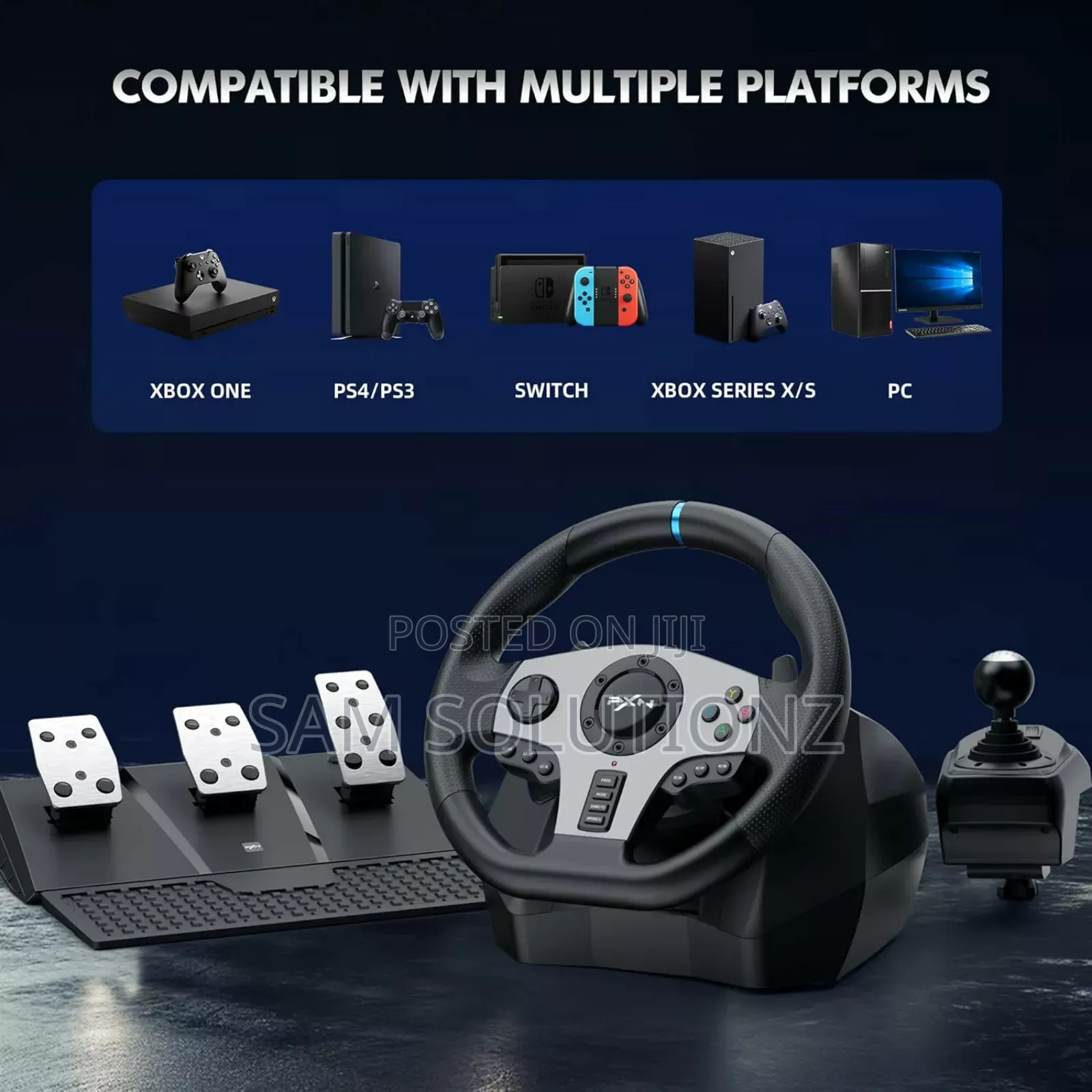 Steering Wheels With Pedals