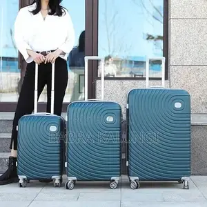 3 Piece Luggage Sets Hardside Suitcase With Spinner Wheels