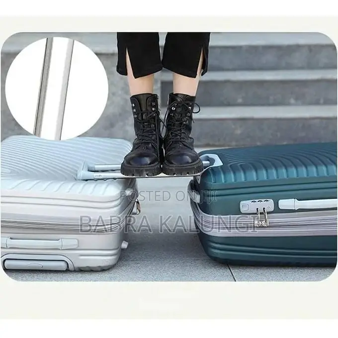 1 Piece of 20 Inch Expandable Geometric Suitcase