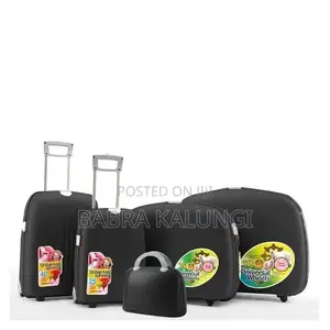 5 Piece of Plastic Waterprof Travel Box Wheeled