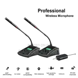 2 Piece Portable Dual Channel Conference Podium