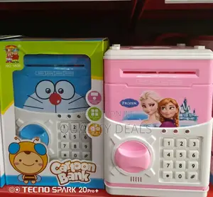 Kids ATM Savings Bank With Electronic Lock Piggy Bank