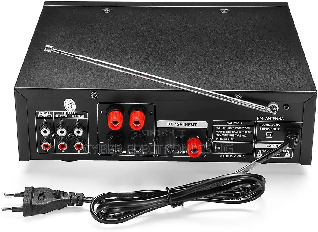 Bluetooth Hifi Audio Amplier With Remote FM/SD/MP3/USB