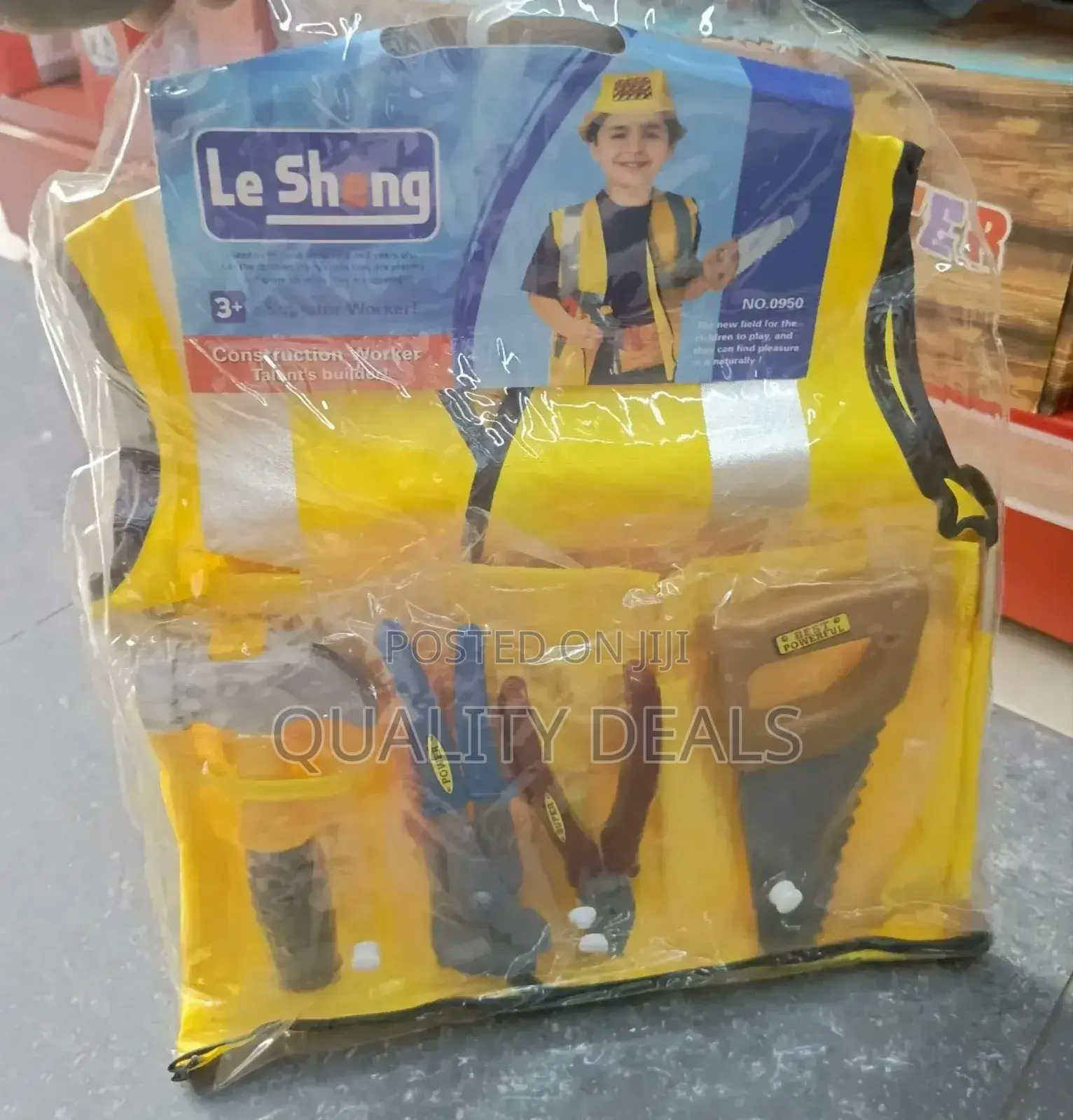 Kids Construction Suit With Tools/ Worker Talent's Builder