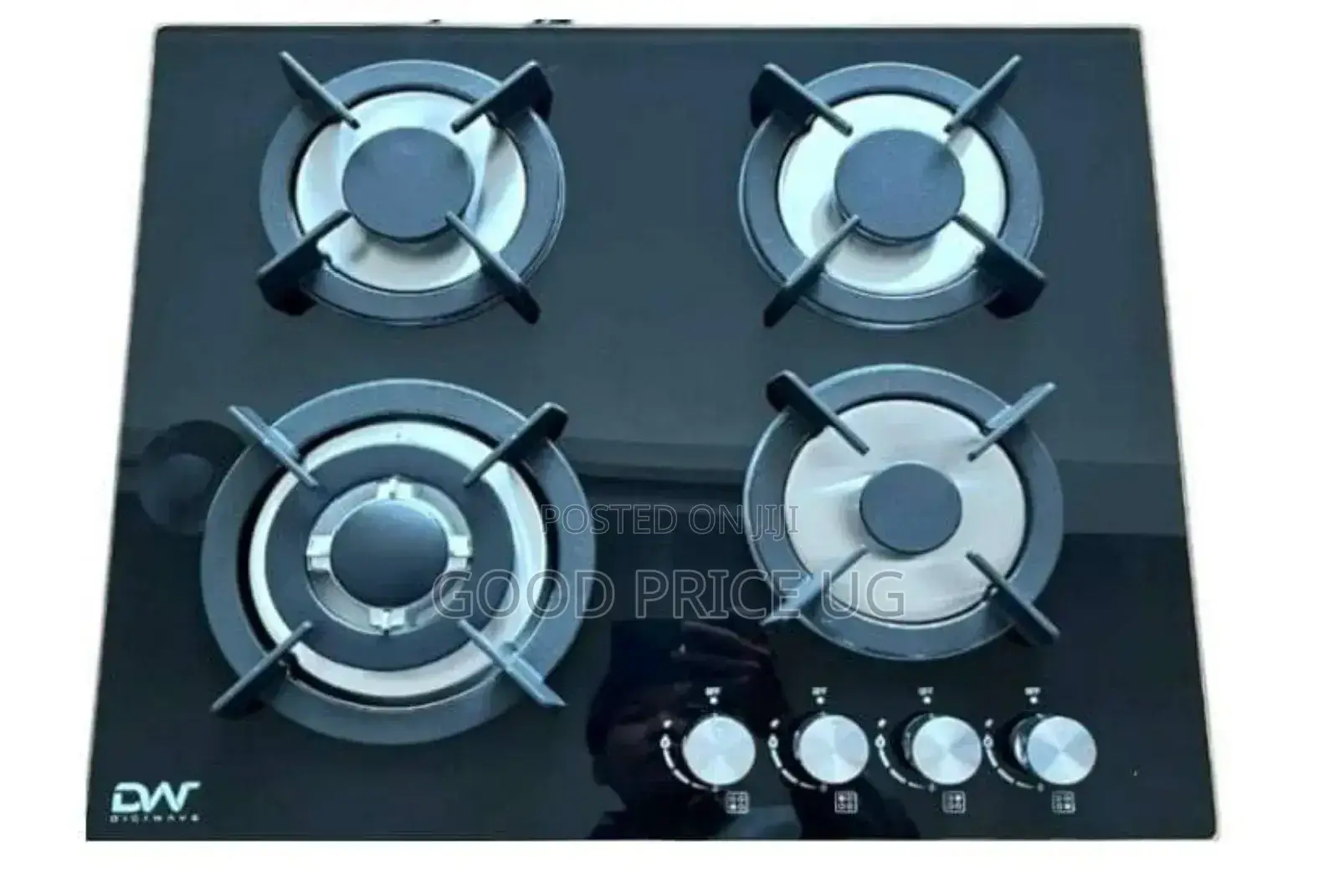 DW 4 Full Gas Glass Gas Hob.