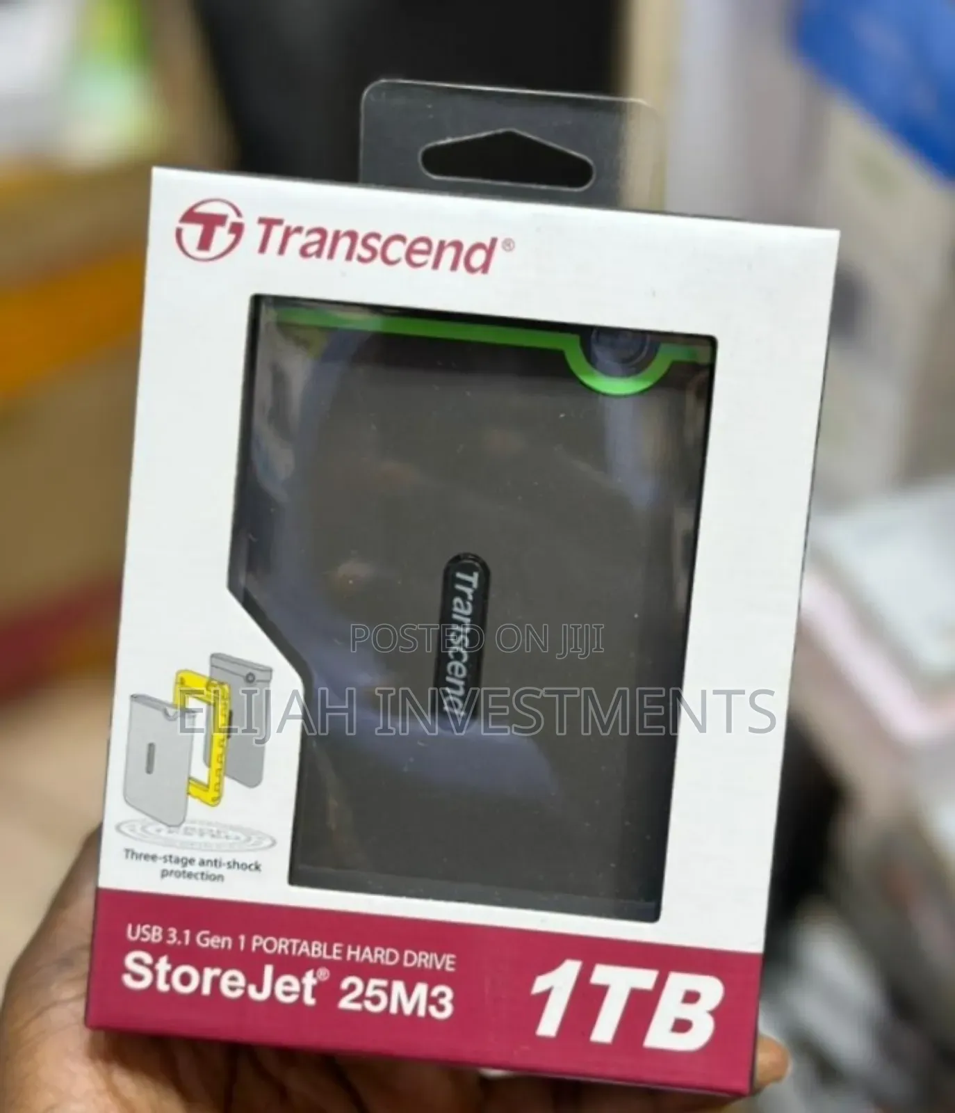 Band New 1TB Transcend Hard External Drive HDD