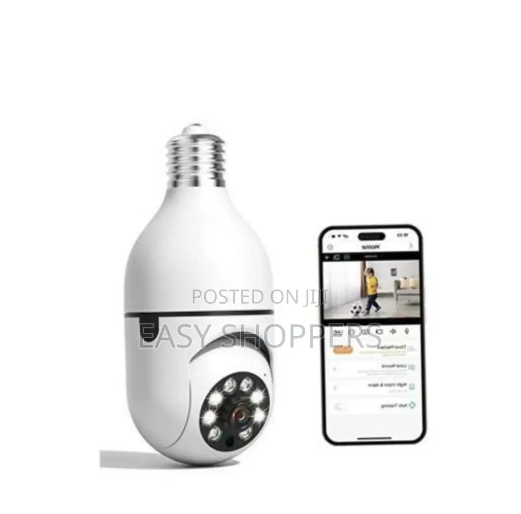 Panorama Wireless Surveillance Bulb Camera Wifi 360° Camera