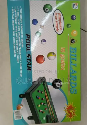 Mini Table Top Pool Set Billiards