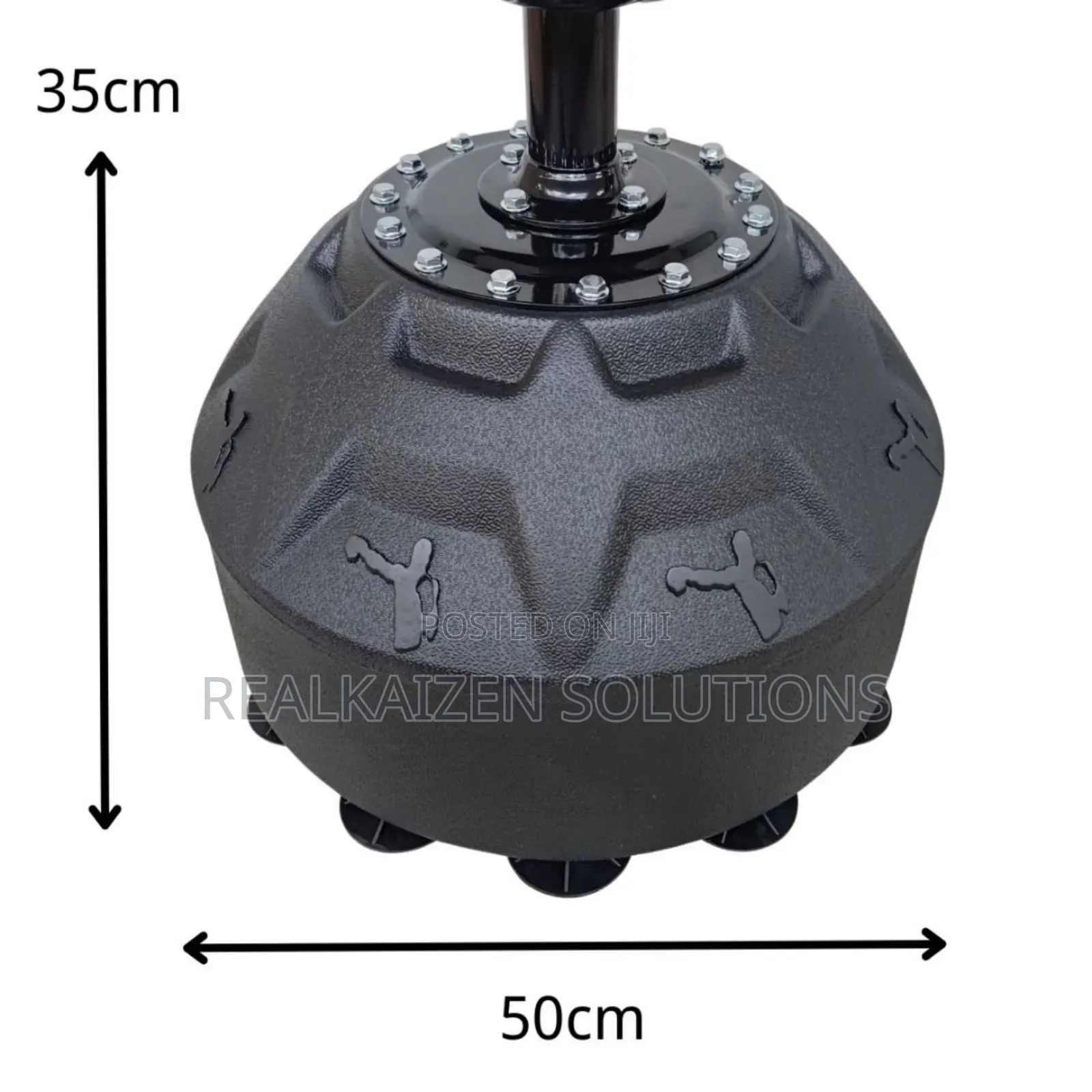 Adjustable Height 360 Spinning Reflex M/Arts Punching Bag