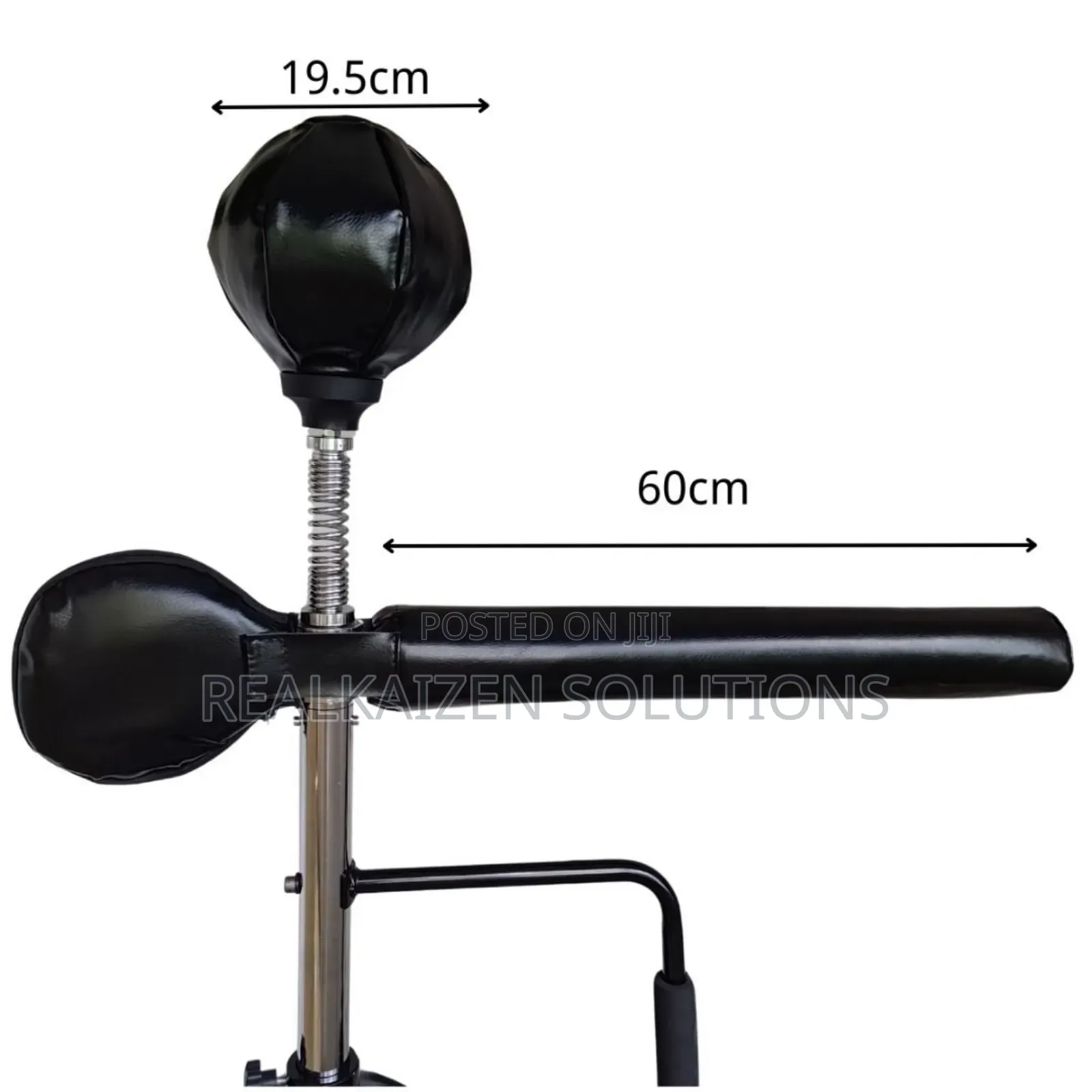 Adjustable Height 360 Spinning Reflex M/Arts Punching Bag